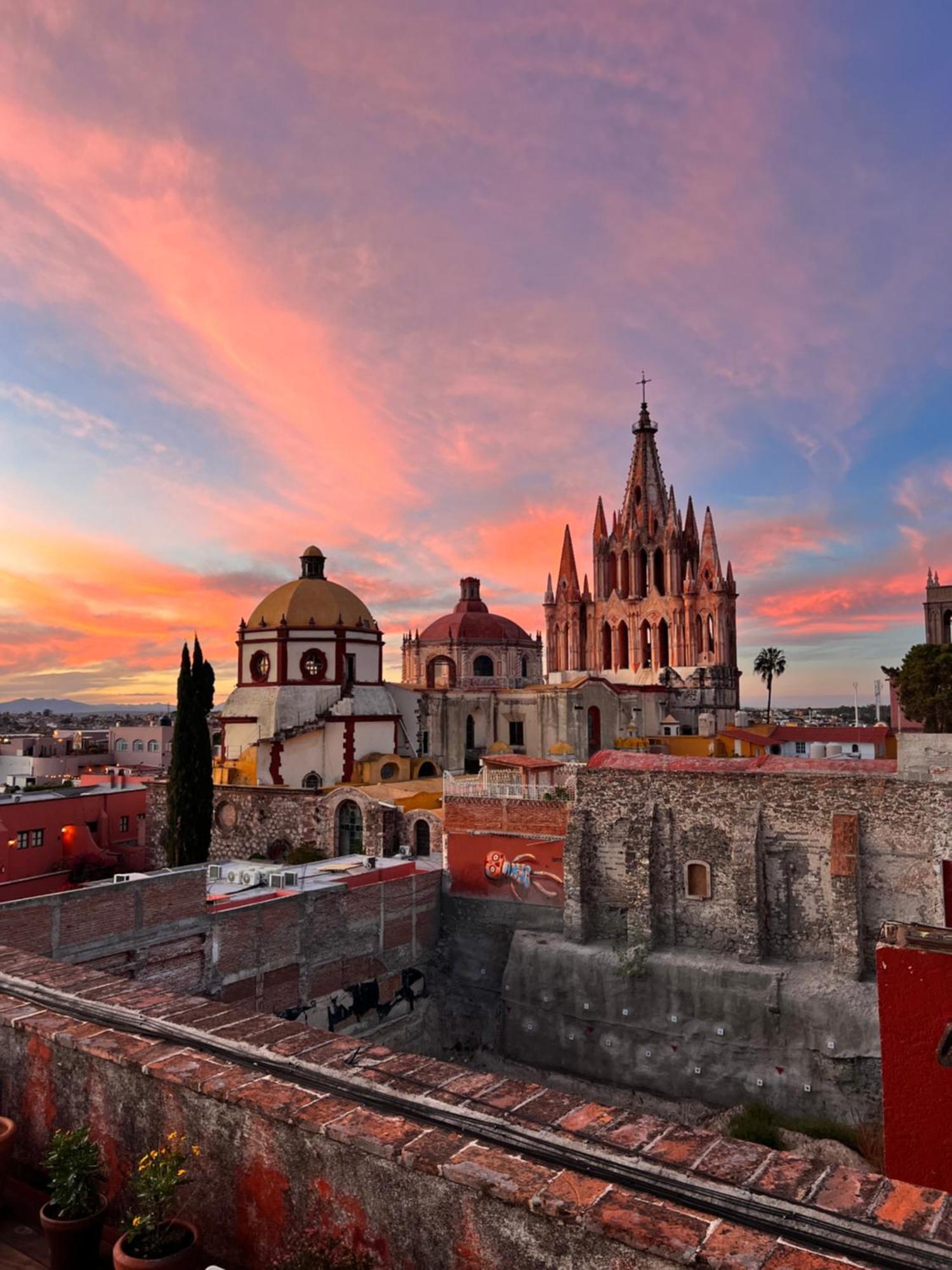 Suite De Lujo Con Terraza Panoramica San Miguel de Allende Exterior photo